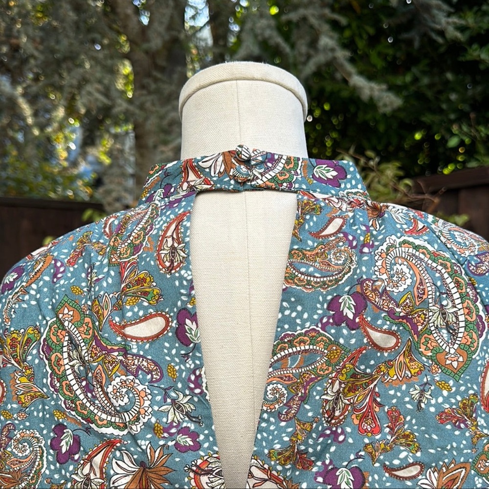 Carolina K Irina Dress - paisley blue - Picture 11 of 11